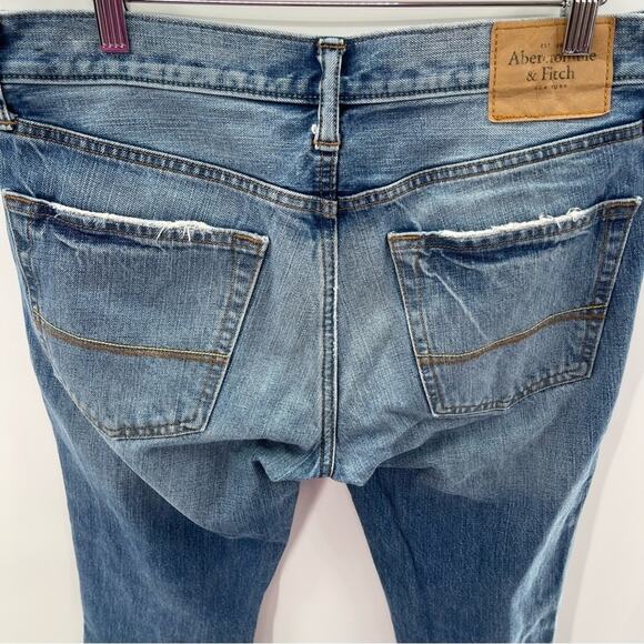 Abercrombie & Fitch Skinny Button Fly Jeans Size 32 x 30 - Picture 6 of 10